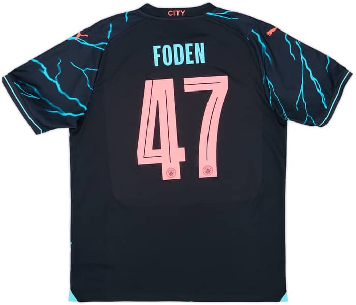 2023-24 Manchester City Third Shirt Foden #47 - 10/10 - (L)