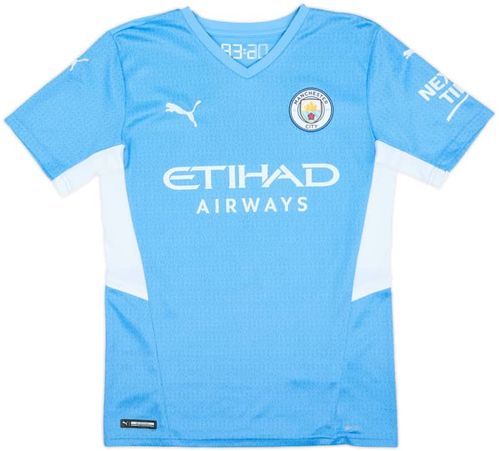 2021-22 Manchester City Home Shirt Foden #47 - 10/10 - (S)