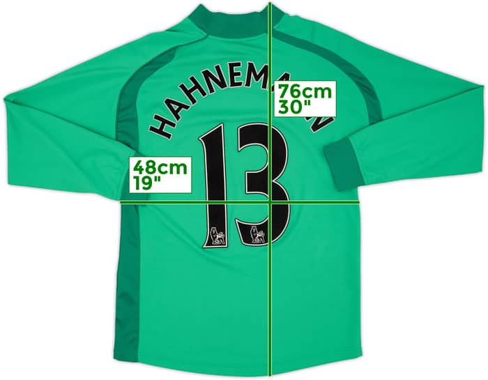 2009-10 Wolves GK Shirt Hahnemann #13 - 8/10 - (S)