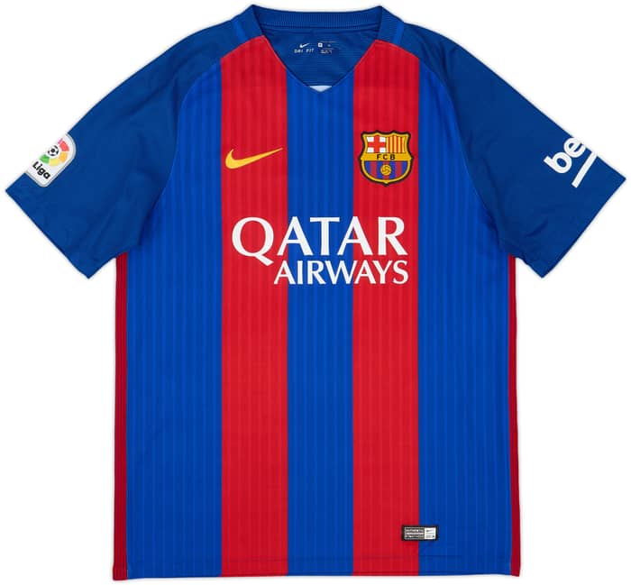 Camiseta de local del Barcelona 2016-17 A.Iniesta #8 - 10/10 - (M)