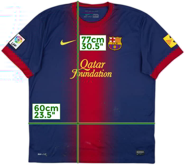 2012-13 Barcelona Home Shirt - 5/10 - (XL)