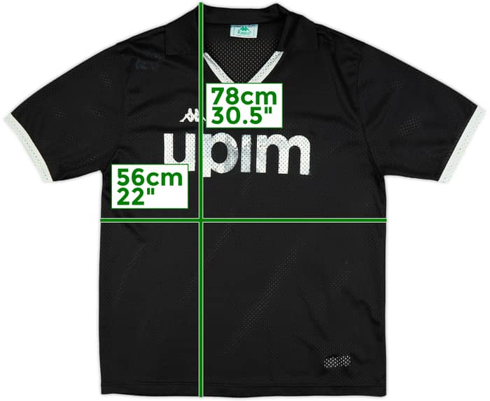 Camiseta de visitante de Juventus 1990-91 - 5/10 - (XL)