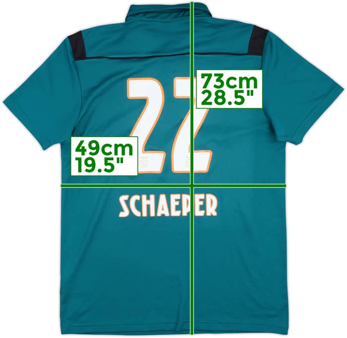 Polo adidas de Ajax Schaeper #22 2019-20 - 8/10 - (M)