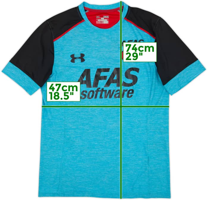 2016-17 AZ Alkmaar Under Armour Training Shirt - 5/10 - (M)