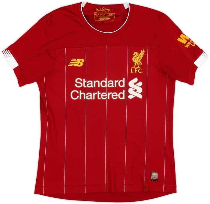 2019-20 Liverpool Home Shirt M.Salah #11 - 6/10 - (L.Boys)