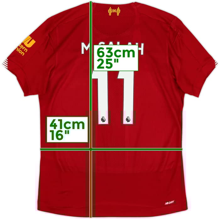 2019-20 Liverpool Home Shirt M.Salah #11 - 6/10 - (L.Boys)