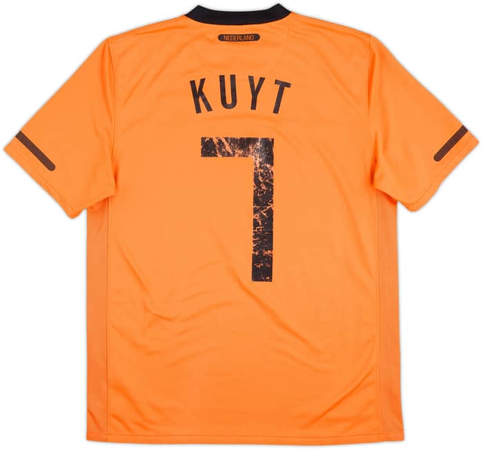 2010-11 Netherlands Home Shirt Kuyt #7 - 5/10 - (M)
