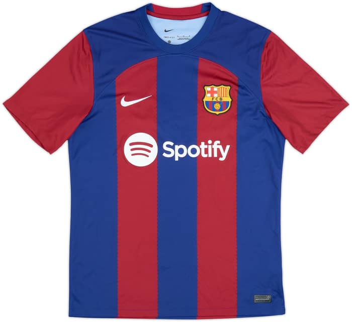 2023-24 Barcelona Home Shirt - 8/10 - (M)