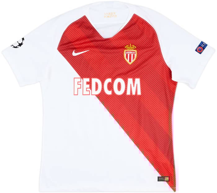 Camiseta de local del Monaco 2018-19 Rony Lopes #7 - 8/10 - (XL)