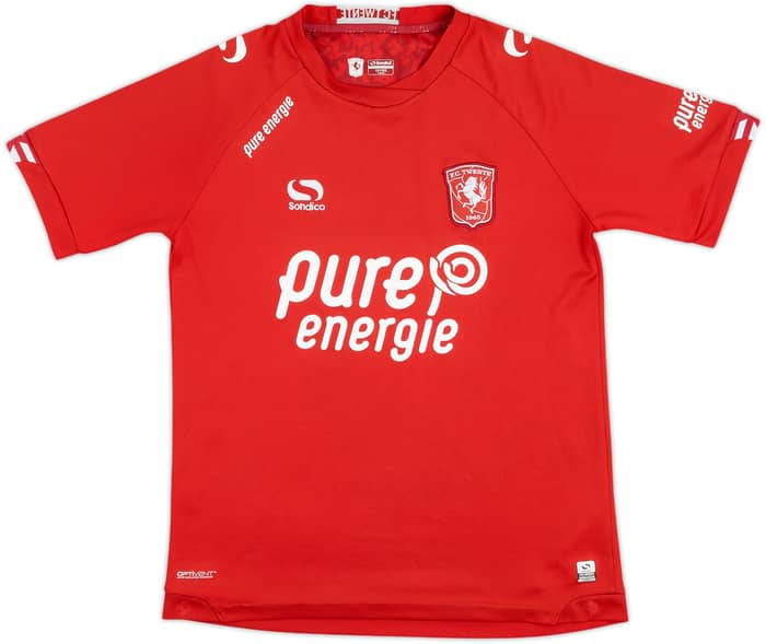 2017-18 FC Twente Camiseta Local - 8/10 - (L.Niños)