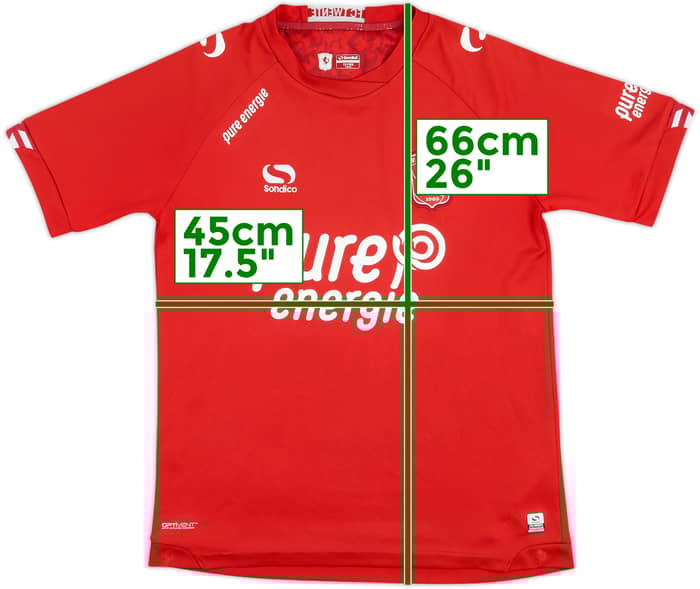 2017-18 FC Twente Camiseta Local - 8/10 - (L.Niños)