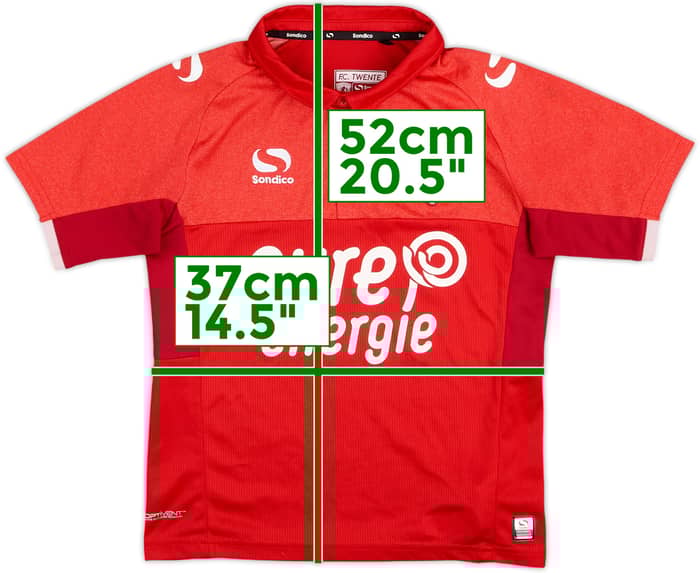 2016-17 FC Twente Sondico Polo - 8/10 - (Niños S)