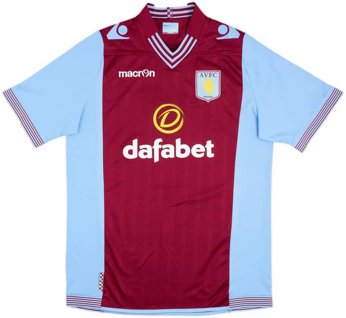 2013-14 Aston Villa Camiseta Local Grealish #40 - 8/10 - (XL)