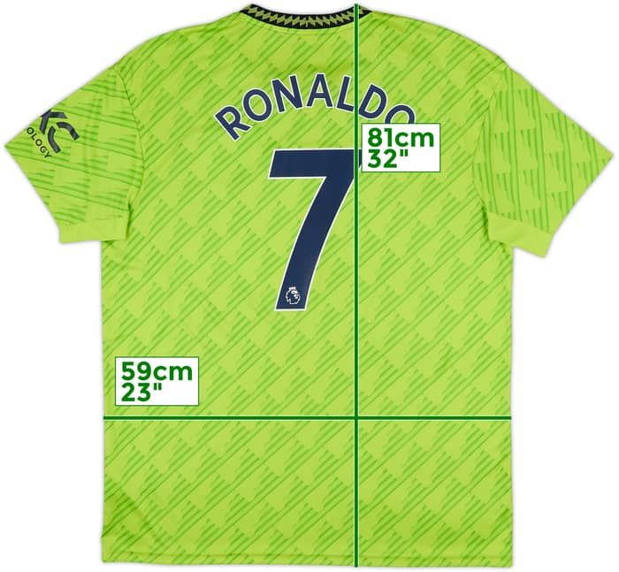 2022-23 Manchester United Third Shirt Ronaldo #7 - 8/10 - (XL)