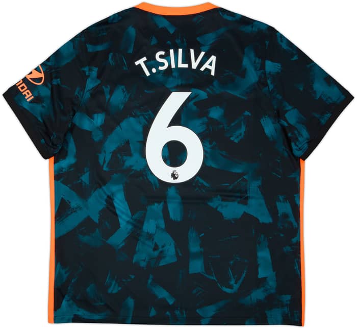 2021-22 Chelsea Third Shirt T.Silva #6 - 10/10 - (XXL)
