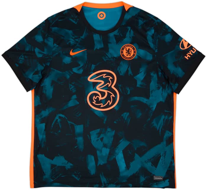 2021-22 Chelsea Third Shirt T.Silva #6 - 10/10 - (XXL)