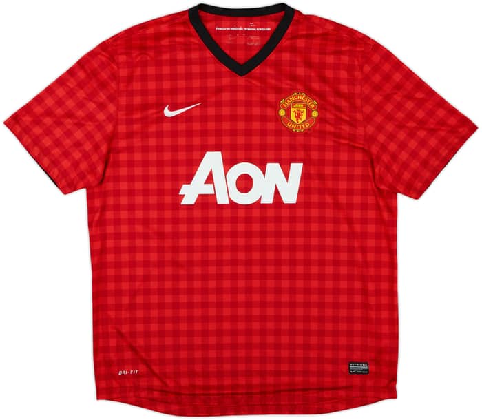 2012-13 Manchester United Home Shirt V.Persie #20 - 8/10 - (XL)