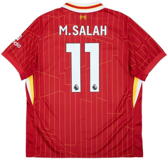 2024-25 Liverpool Home Shirt M.Salah #11 - 9/10 - (XL)