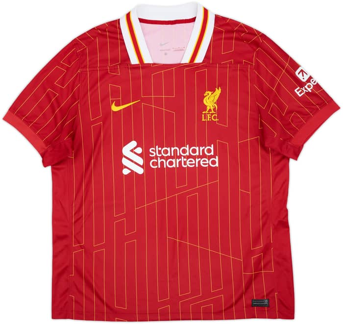 2024-25 Liverpool Home Shirt M.Salah #11 - 9/10 - (XL)