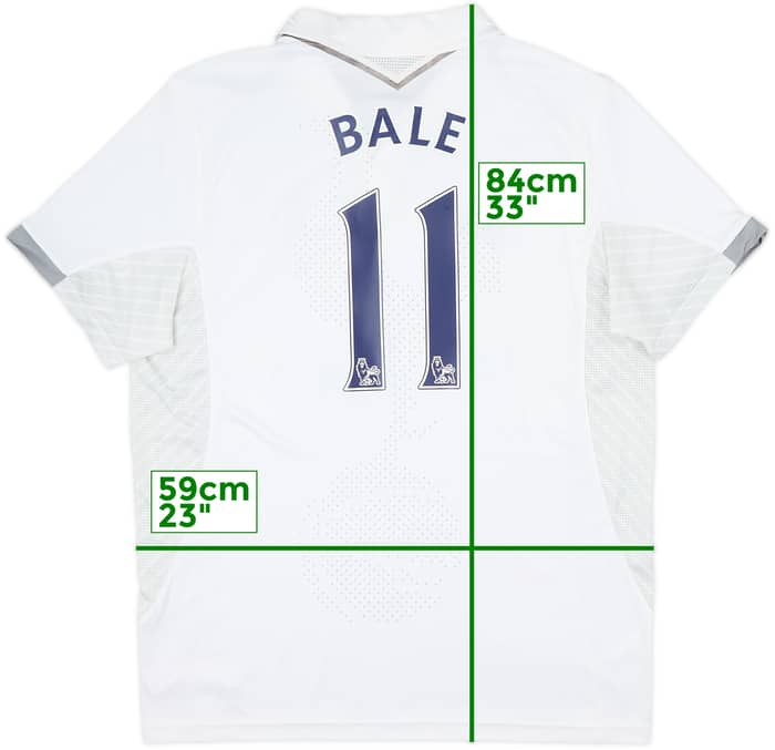 2012-13 Tottenham Home Shirt Bale #11 - 8/10 - (XXL)