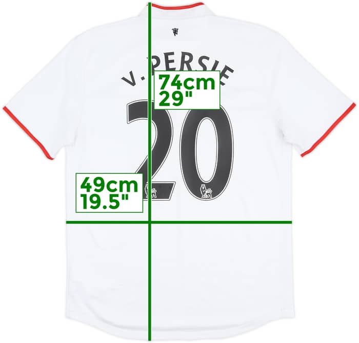 2012-14 Manchester United Away Shirt v.Persie #20 - 8/10 - (M)