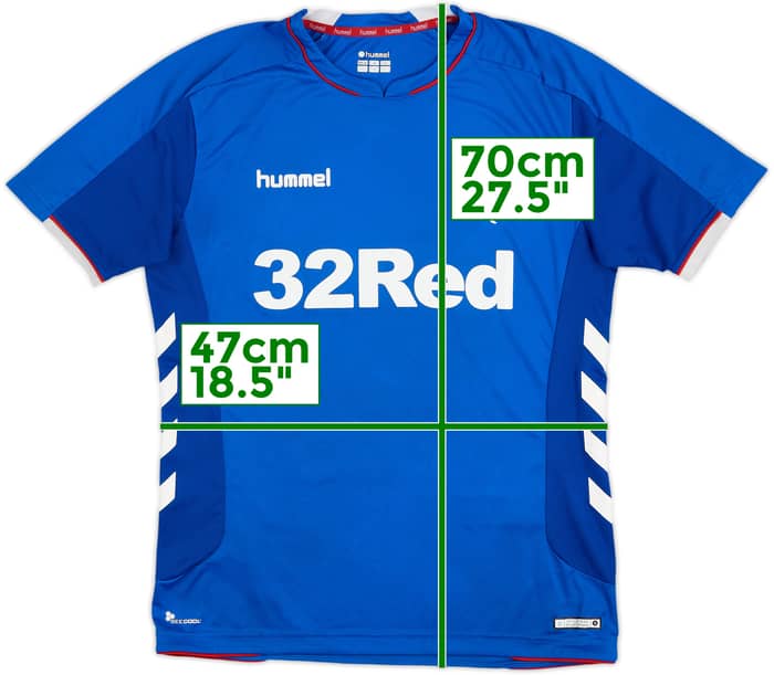2018-19 Rangers Home Shirt - 5/10 - (S)