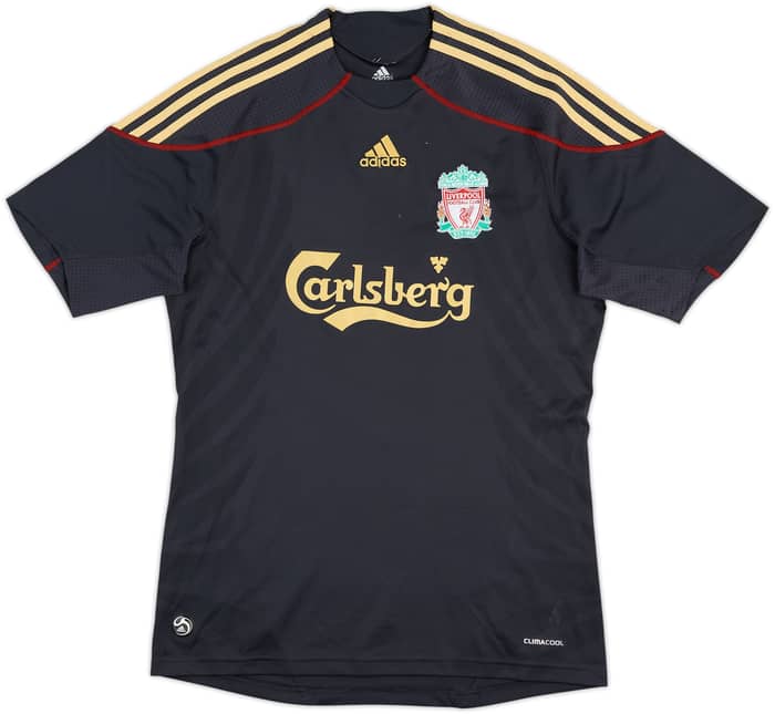 2009-10 Liverpool Camiseta Visitante Gerrard #8 - 5/10 - (M)