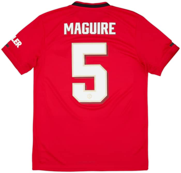 2019-20 Manchester United Home Shirt Maguire #5 - 10/10 - (M)