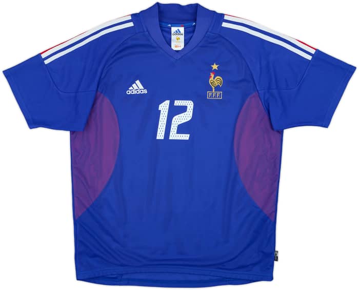 2002-04 France Home Shirt Henry #12 - 6/10 - (M)