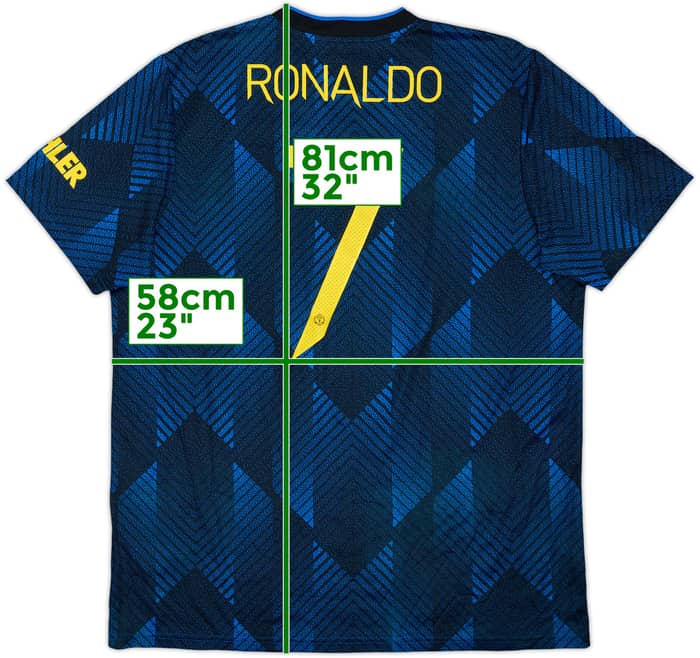 2021-22 Manchester United Third Shirt Ronaldo #7 - 8/10 - (XL)