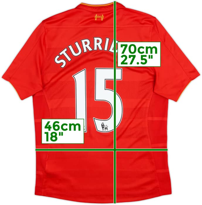 2016-17 Liverpool Home Shirt Sturridge #15 - 8/10 - (S)