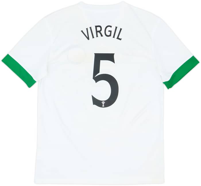 2014-15 Celtic European Third Shirt Virgil #5 - 7/10 - (M)
