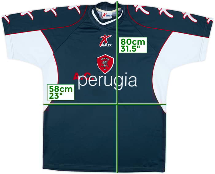 Camiseta Galex de entrenamiento del Perugia 2000-01 - 8/10 - (L)