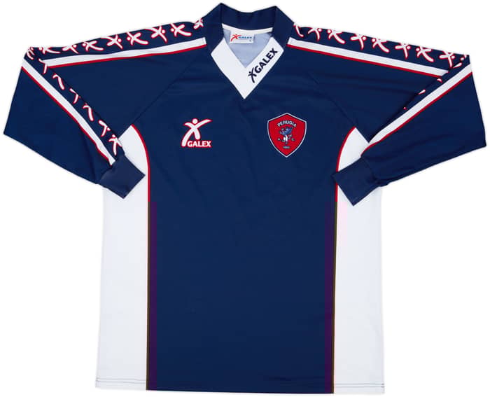 1999-01 Perugia Galex L/S Training Shirt - 9/10 - (L)