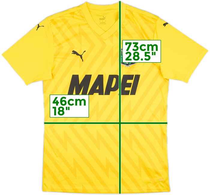 2024-25 Sassuolo GK S/S Shirt #1 - 8/10 - (L)