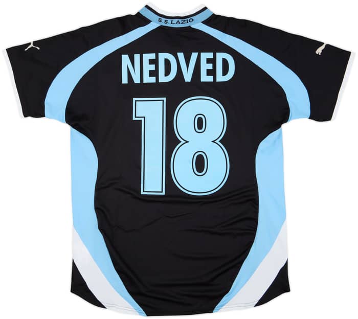 1998-99 Lazio Away Shirt Nedved #18 - 6/10 - (XL)