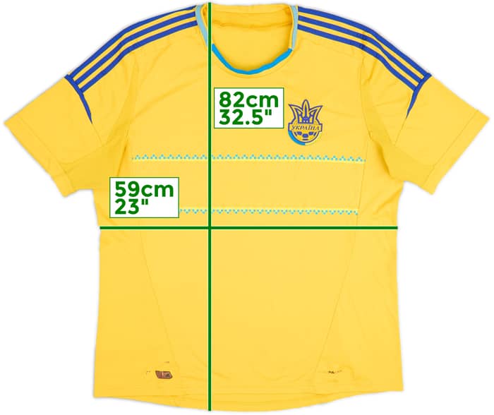 2011-13 Ukraine Home Shirt - 5/10 - (XXL)