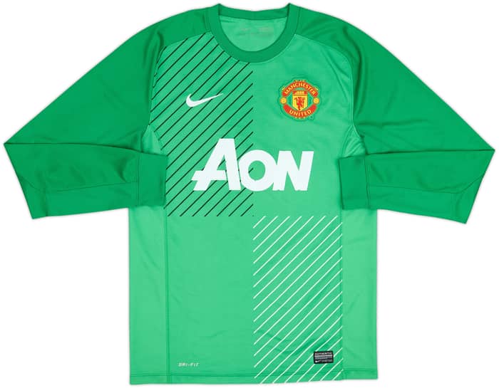 2012-13 Manchester United GK Shirt De Gea #1 - 6/10 - (S)