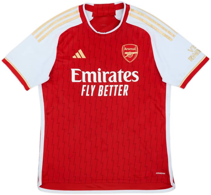 2023-24 Arsenal Home Shirt Odegaard #8 - 6/10 - (L)