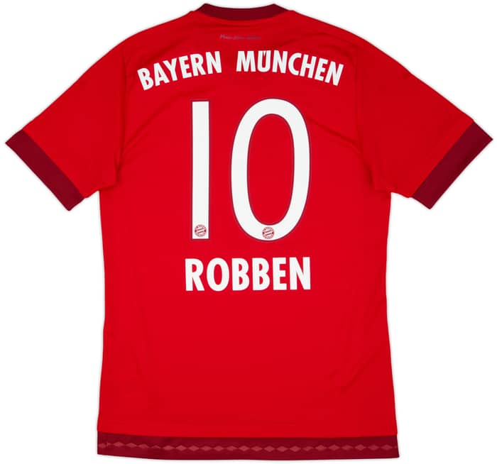 Camiseta de local del Bayern Munich 2015-16 Robben #10 (S)