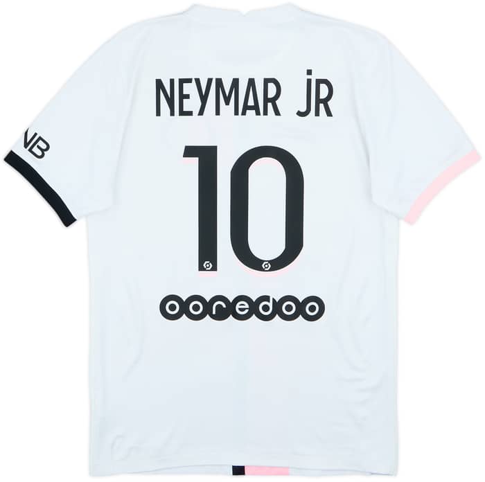 2021-22 Paris Saint-Germain Away Shirt Neymar Jr #10 - 6/10 - (S)