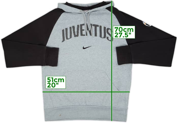 2009-10 Juventus Nike Hooded Sweat Top - 6/10 - (M)