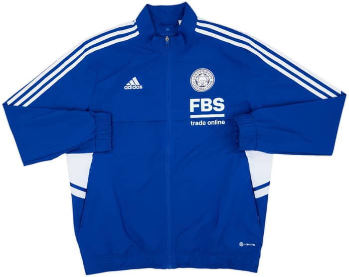 2022-23 Leicester City adidas Track Jacket - 7/10 - (L)