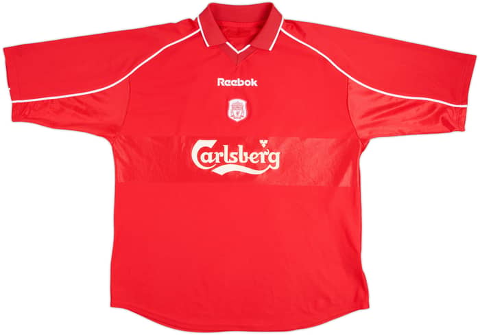 2000-02 Liverpool Camiseta Local Gerrard #17 - 5/10 - (XXL)