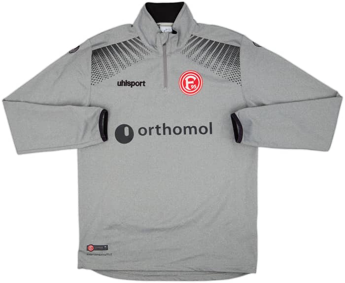 2017-18 Fortuna Dusseldorf Uhlsport 1/4 Zip Drill Top - 8/10 - (XL)