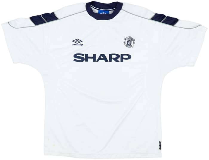 1999-00 Manchester United Third Shirt Beckham #7 - 7/10 - (XL)