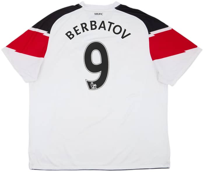 2010-12 Manchester United Away Shirt Berbatov #9 - 5/10 - (XXL)