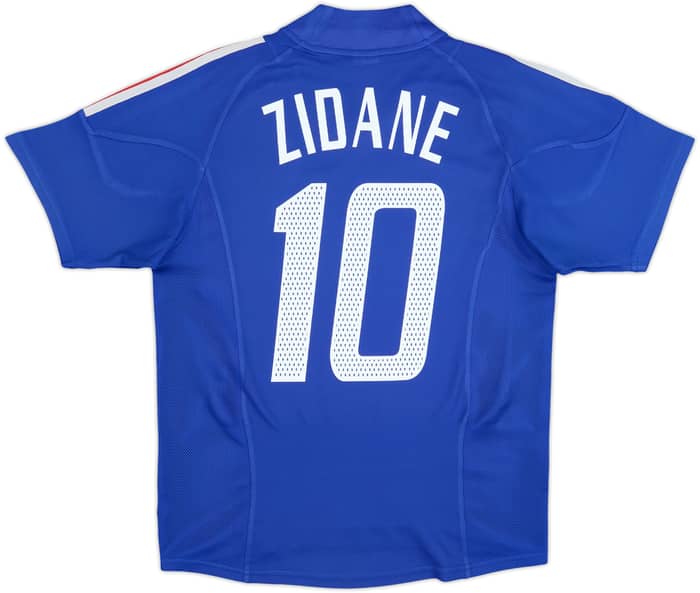 2002-04 France Home Shirt Zidane #10 - 5/10 - (M)