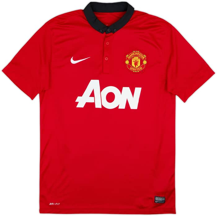 2013-14 Manchester United Home Shirt Rooney #10 - 7/10 - (M)