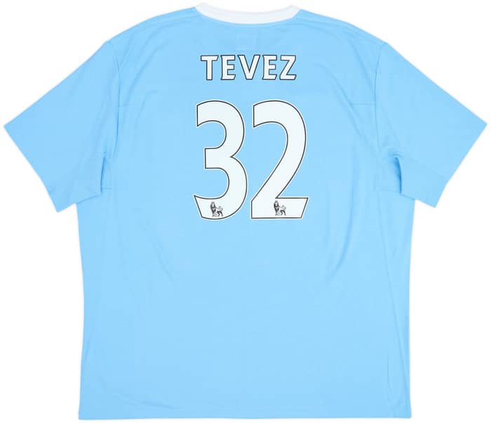 2009-10 Manchester City Home Shirt Tevez #32 - 6/10 - (3XL)